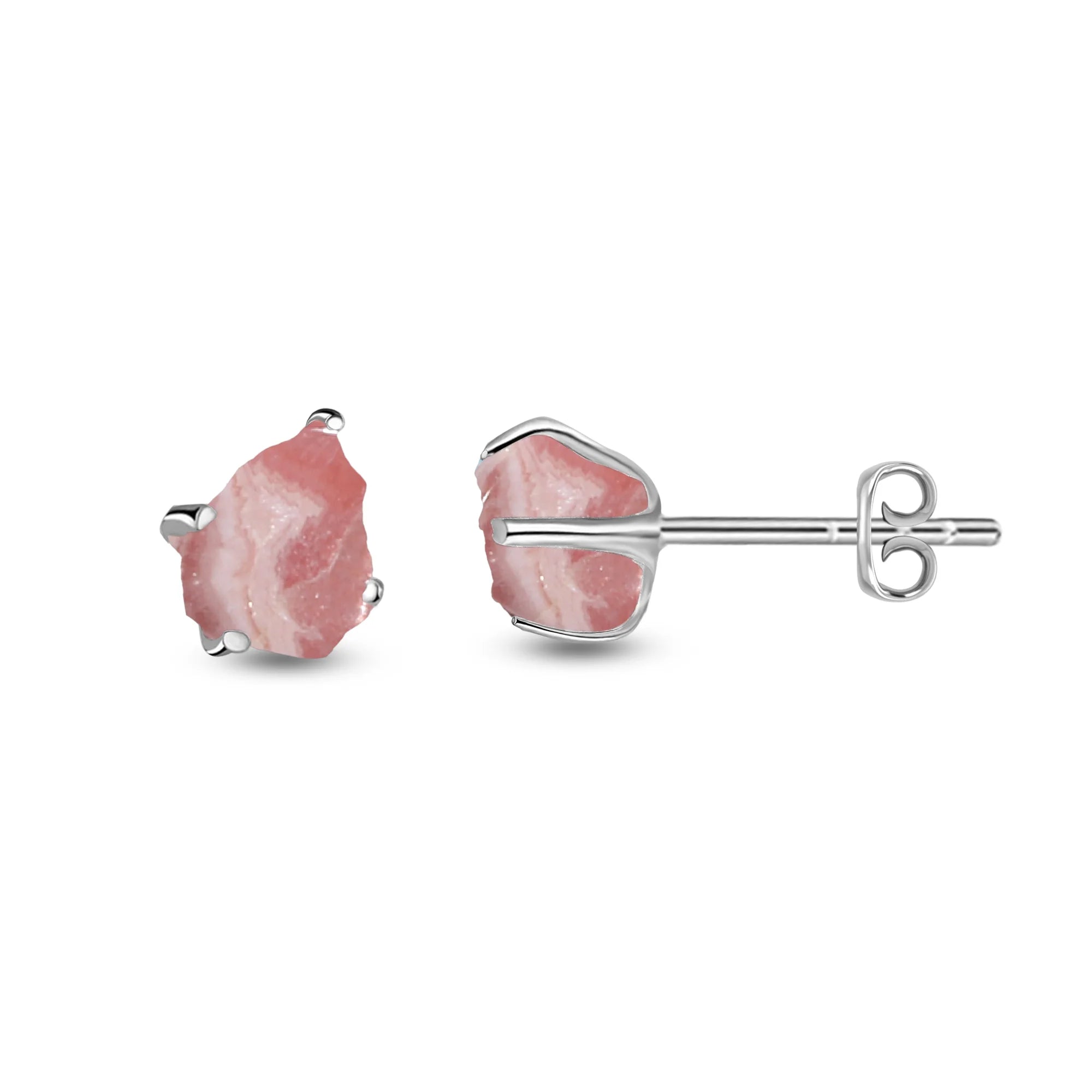 rhodochrosite earrings 