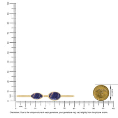 sodalite cab bracelet