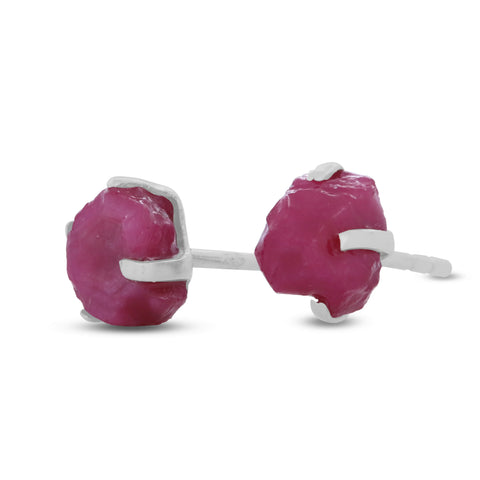 ruby earrings 