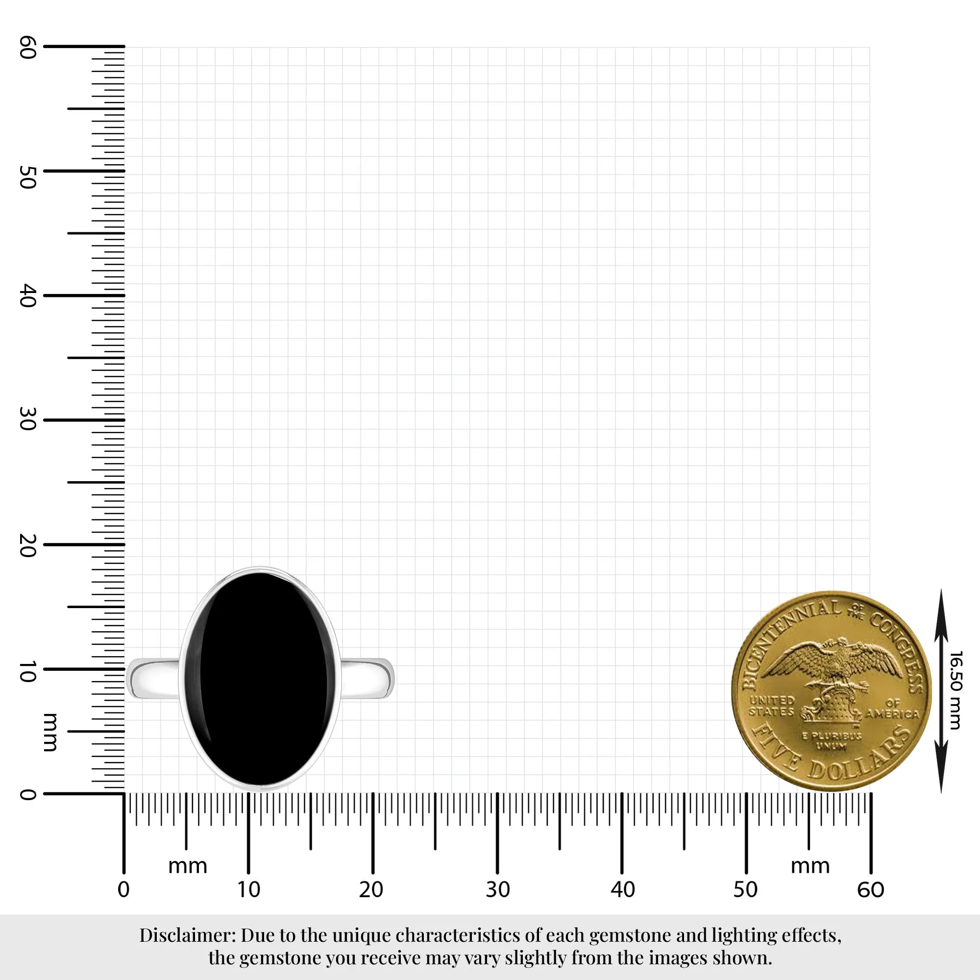 black-onyx bezel-set ring