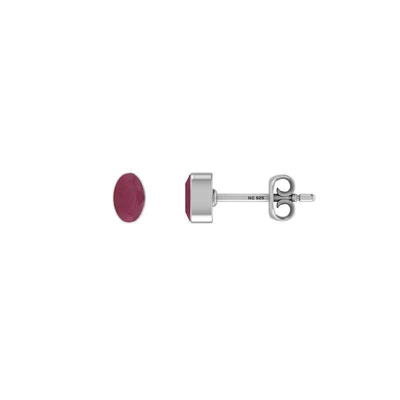 ruby earrings 