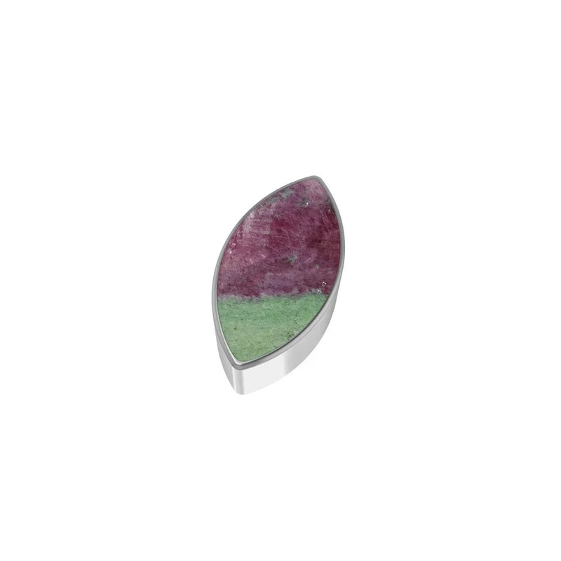 ruby zoisite pendant