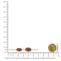 pink spiny oyster cab bracelet