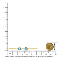 labradorite cut bracelet