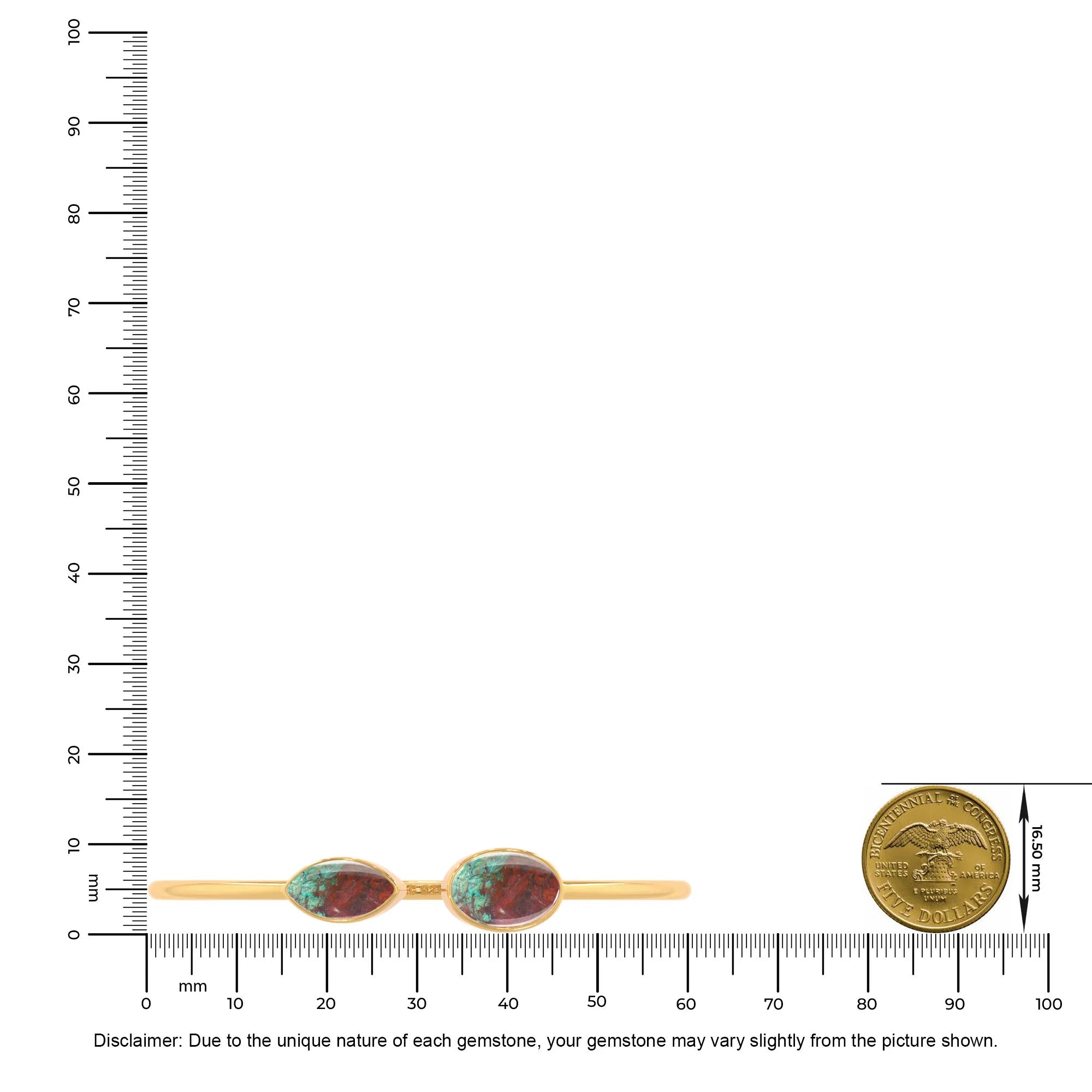 sonora sunset jasper cab bracelet