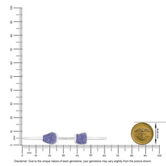 tanzanite twister bracelet