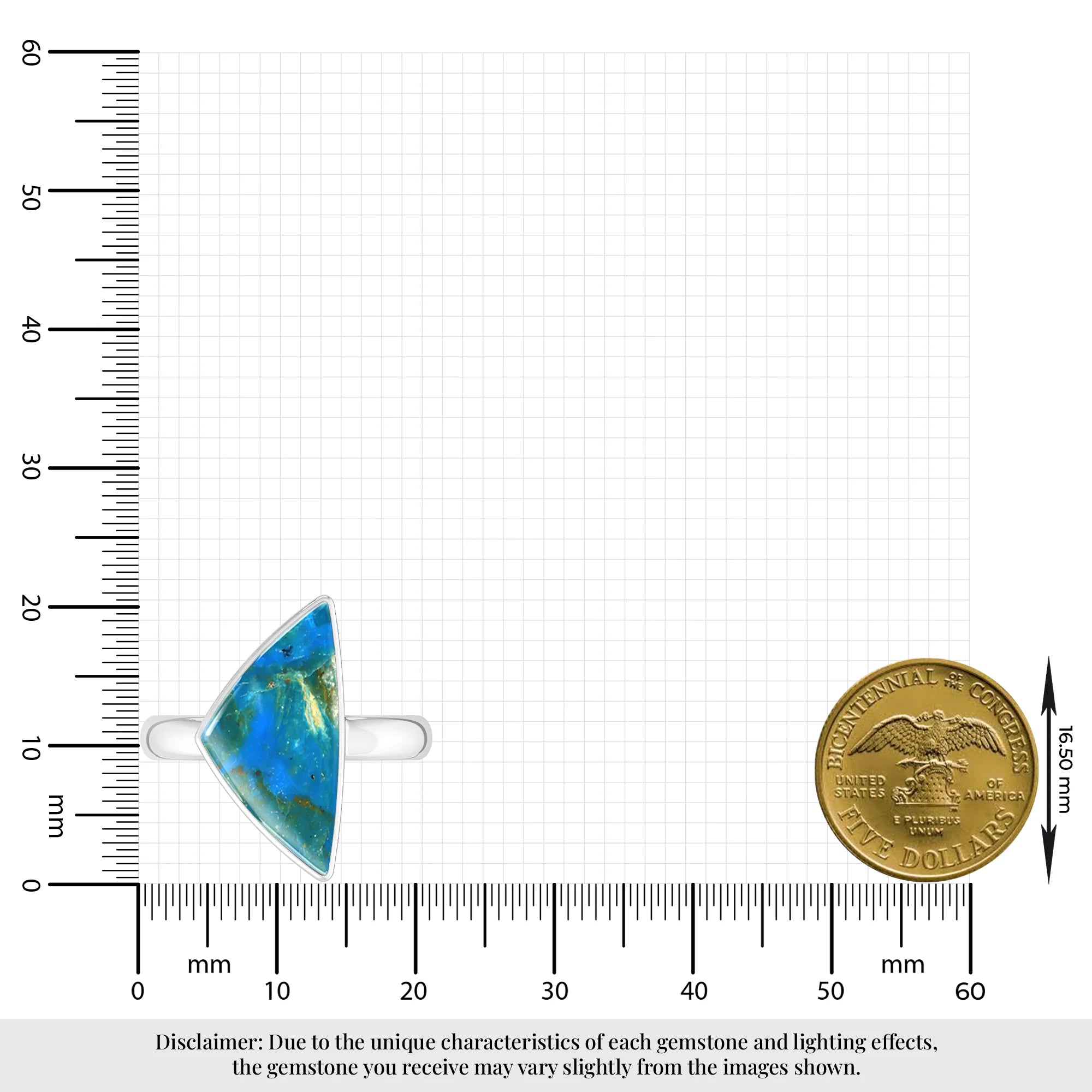 peruvian-opal bezel-set ring