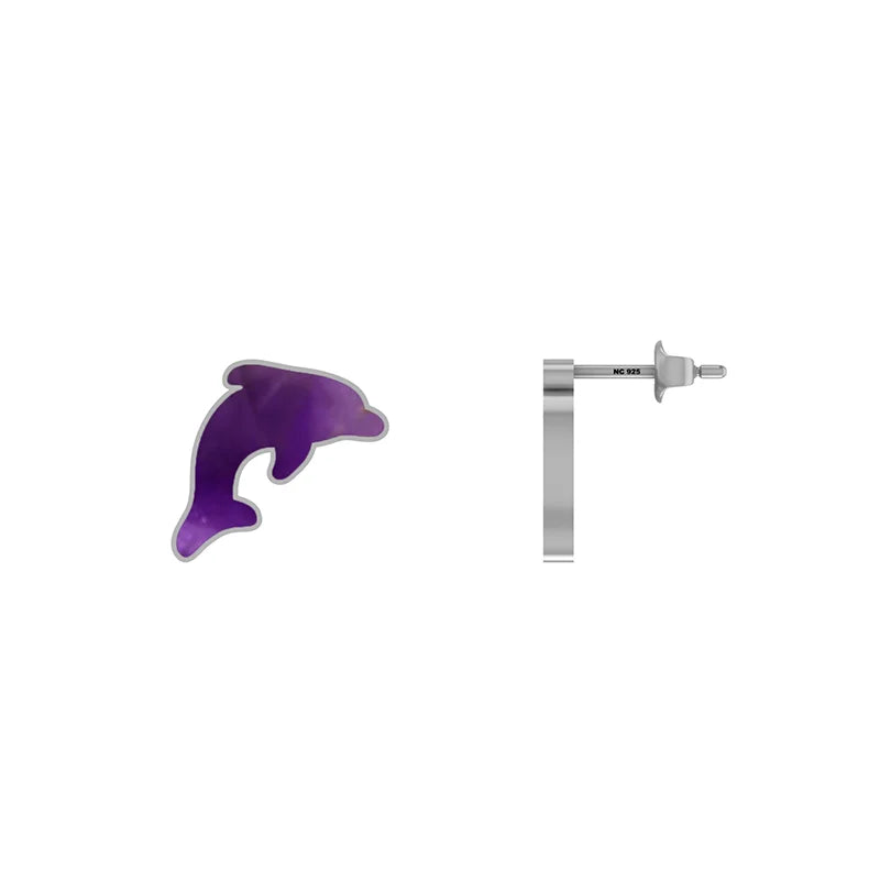 amethyst earrings