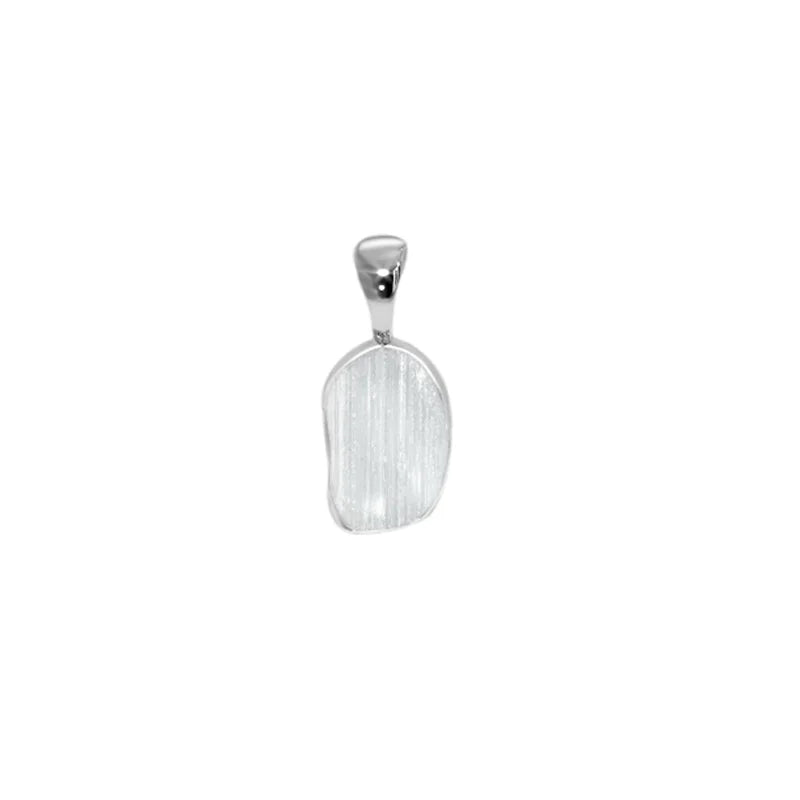 selenite pendant