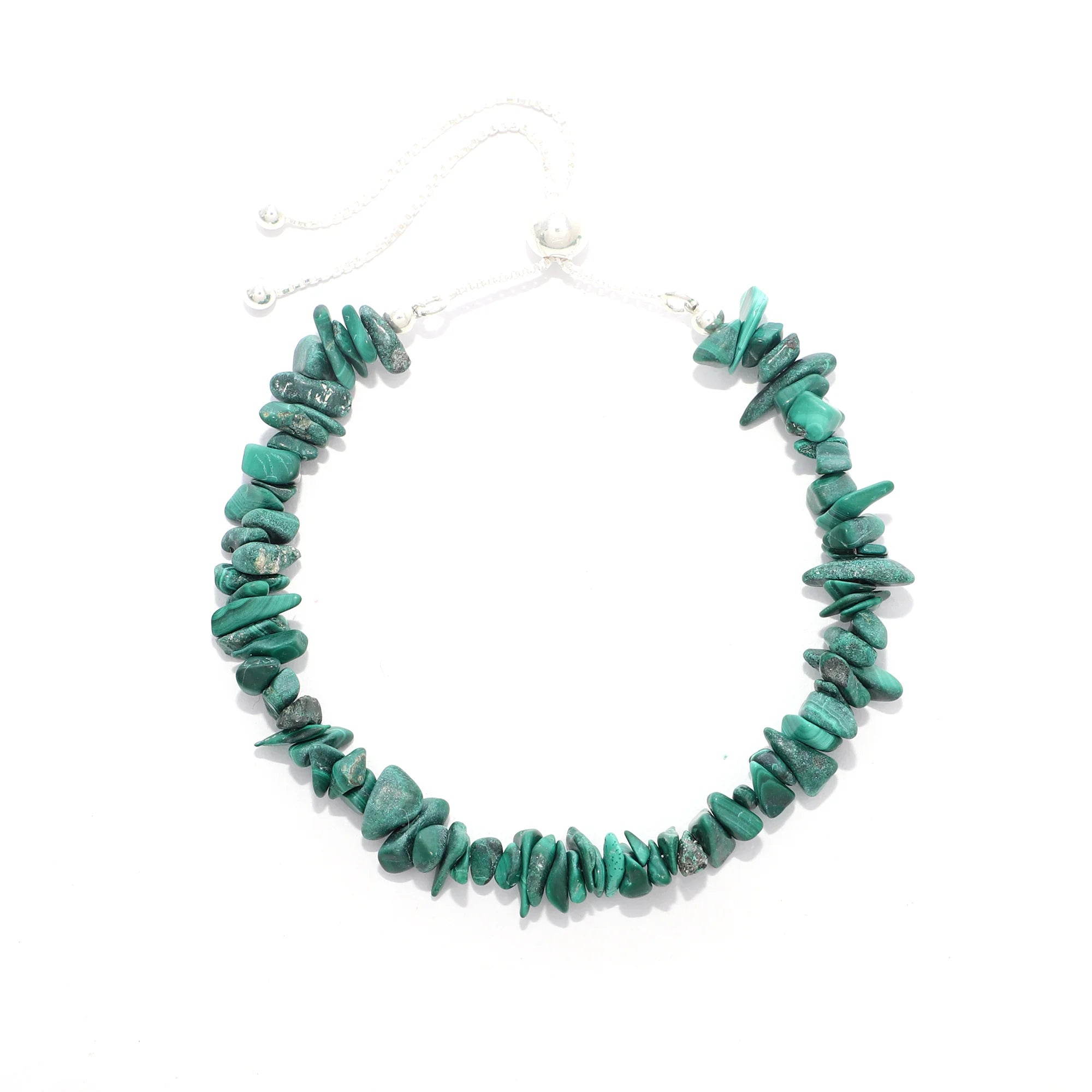 malachite rough bracelet