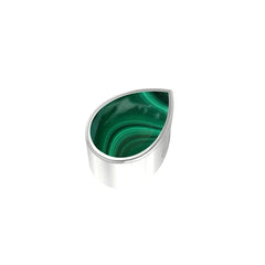 malachite pendant