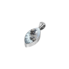 dendritic opal pendant