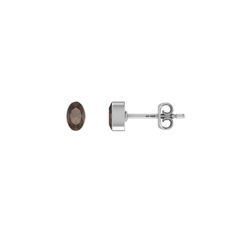 smoky quartz earrings 