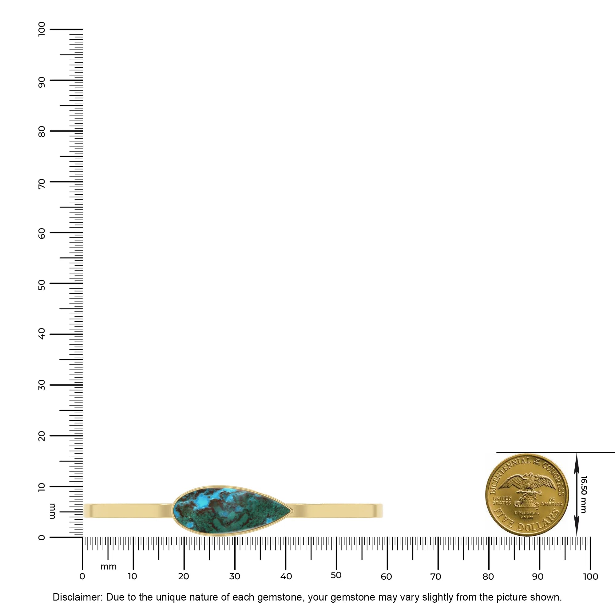 chrysocolla rough bracelet