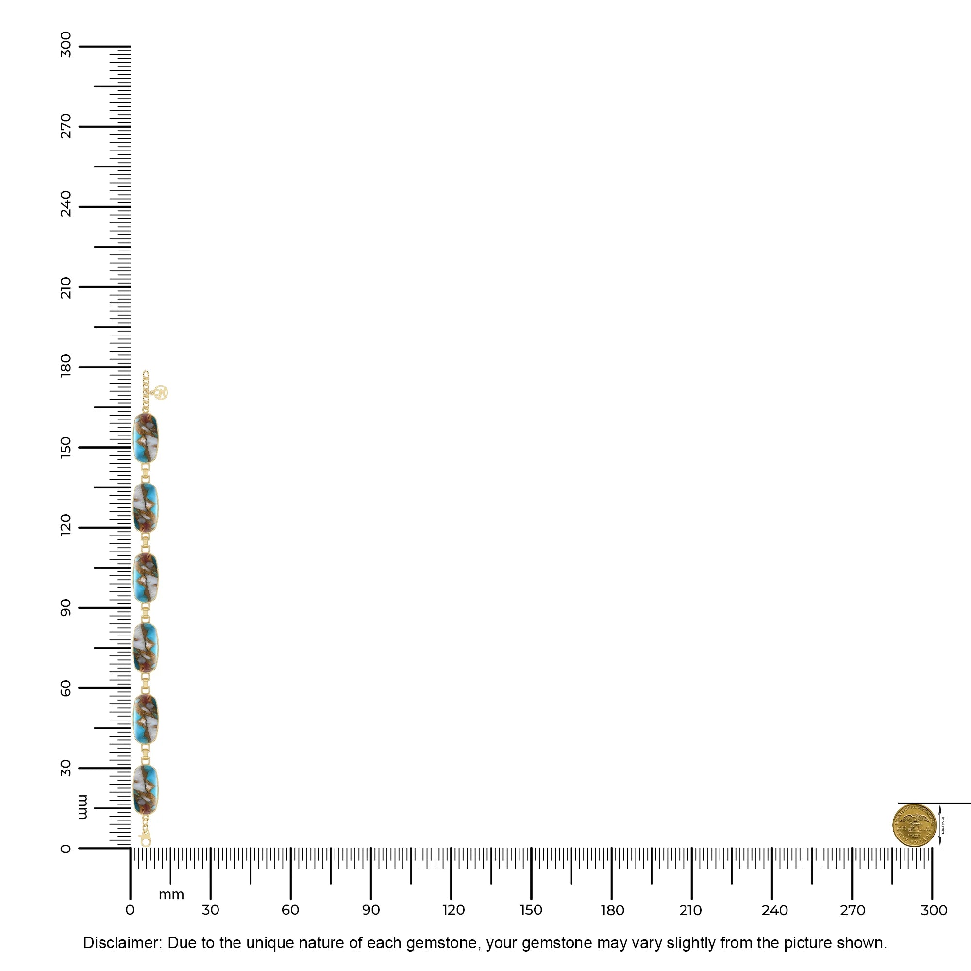 spiny oyster turquoise chain bracelet