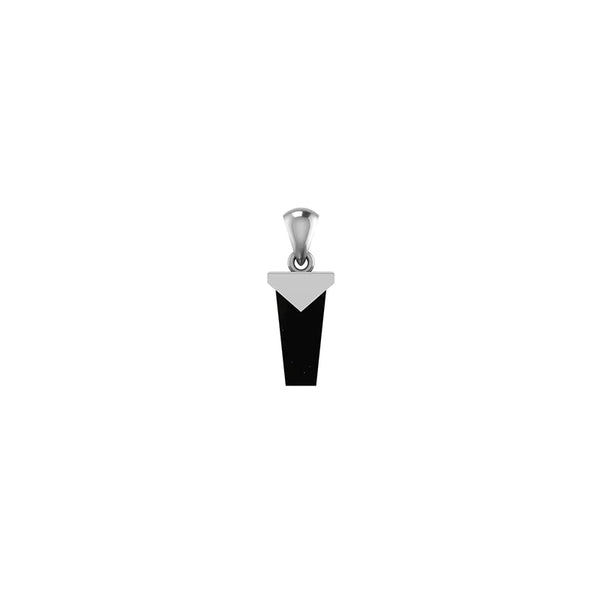black onyx pendant