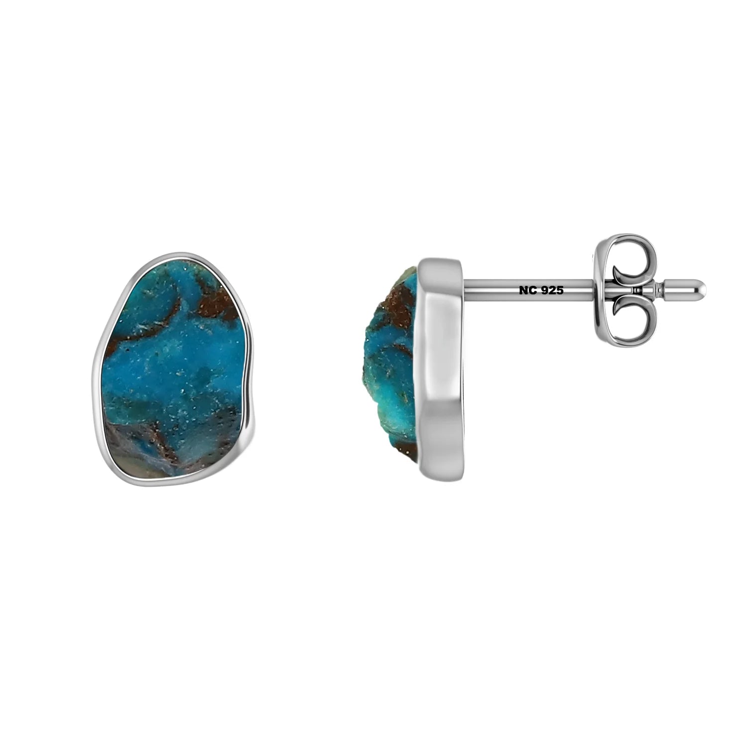 chrysocolla earrings 