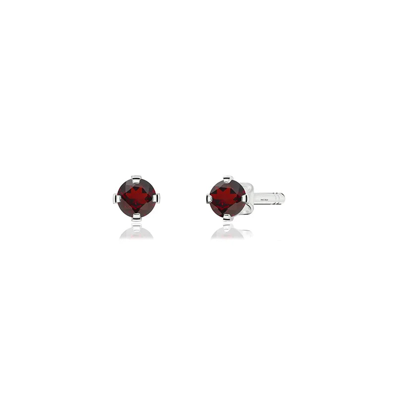 garnet earrings 