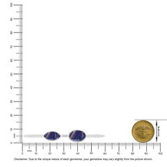 sodalite cab bracelet