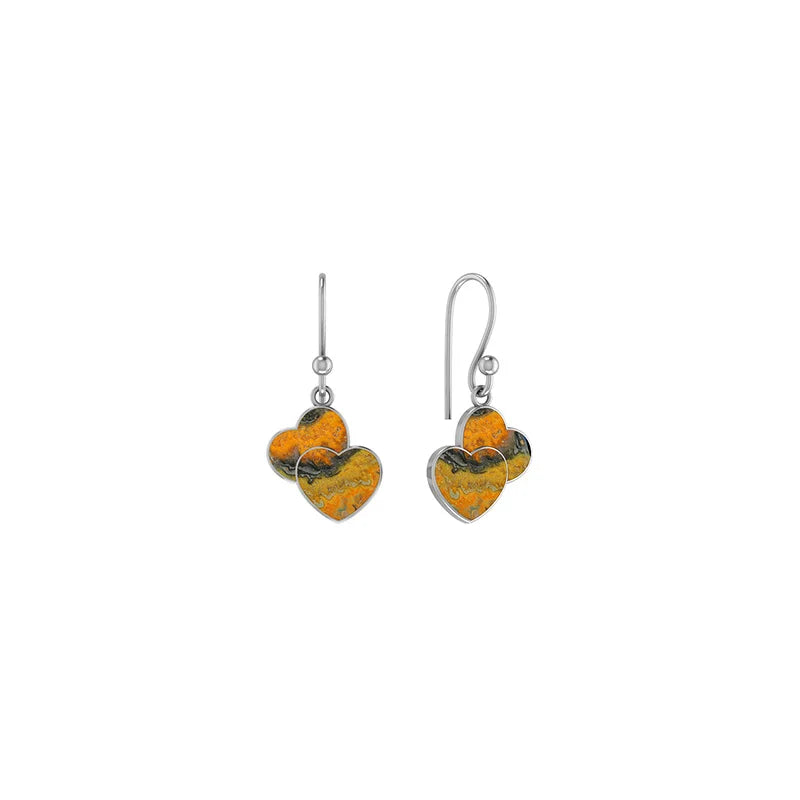 bumble bee slice earrings