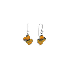 bumble bee slice earrings