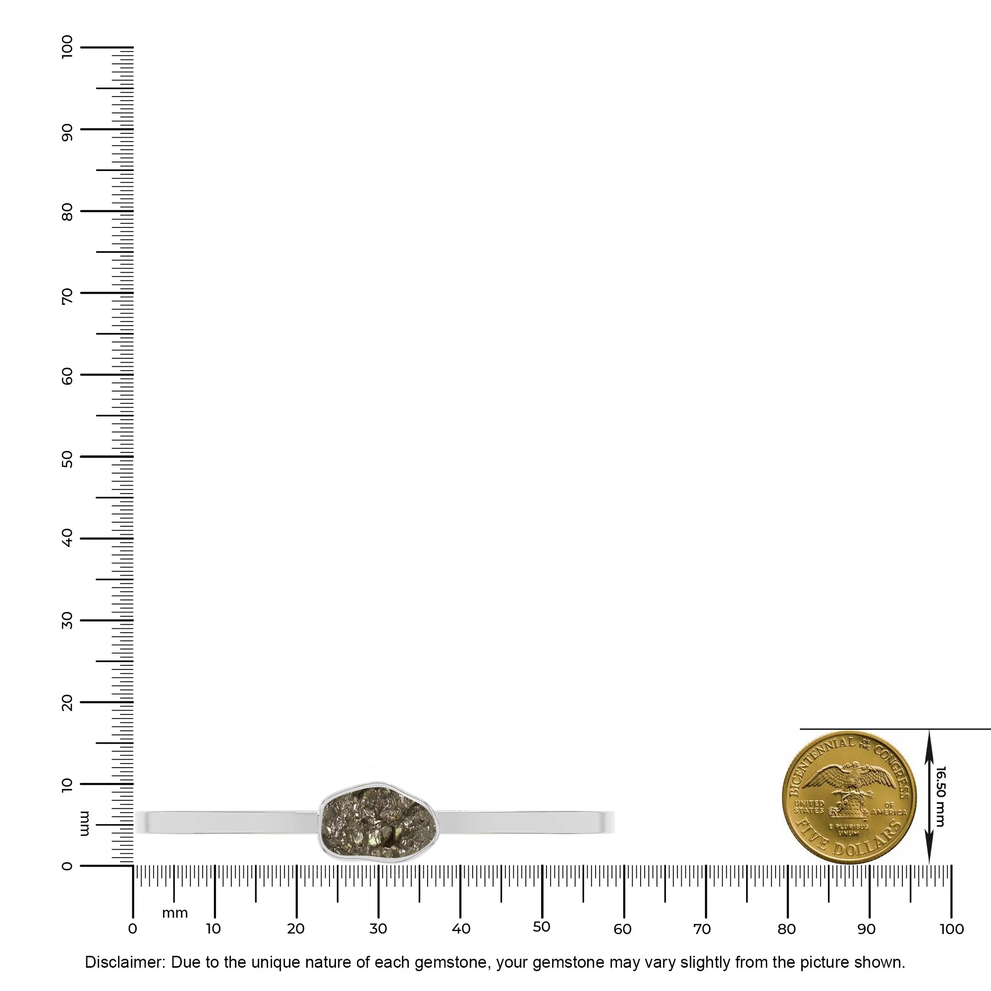 pyrite rough bracelet