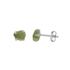 moldavite earrings 