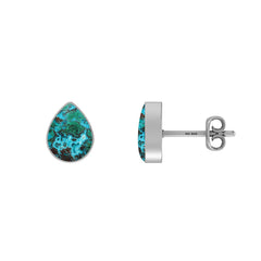 shattuckite cab earrings