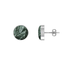 seraphinite cab earrings