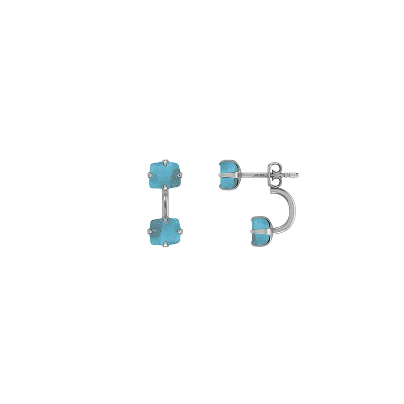paraiba apatite earrings 