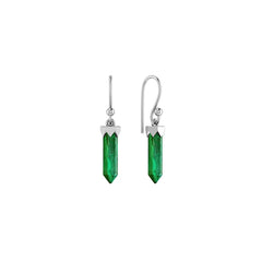 malachite earrings 