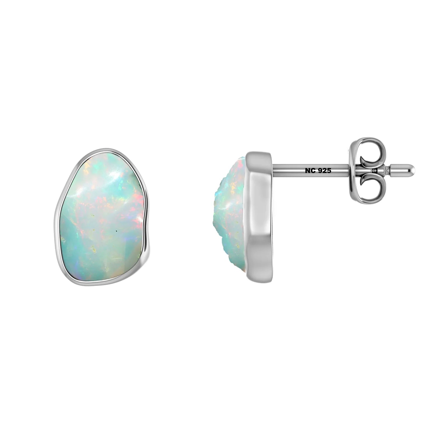 ethiopian opal earrings 