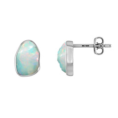 ethiopian opal earrings 
