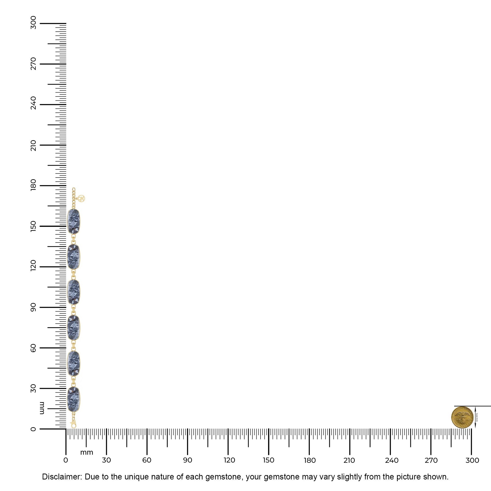 pietersite chain bracelet