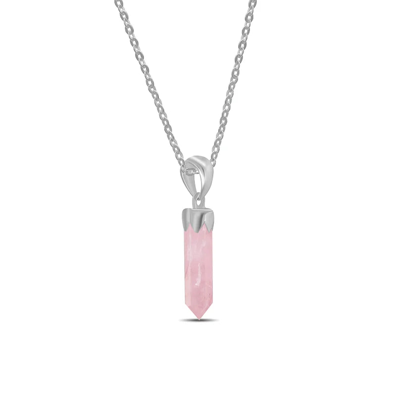 rose quartz pendant