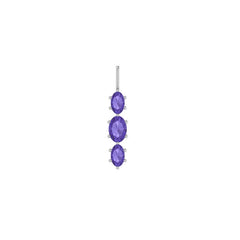 iolite pendant