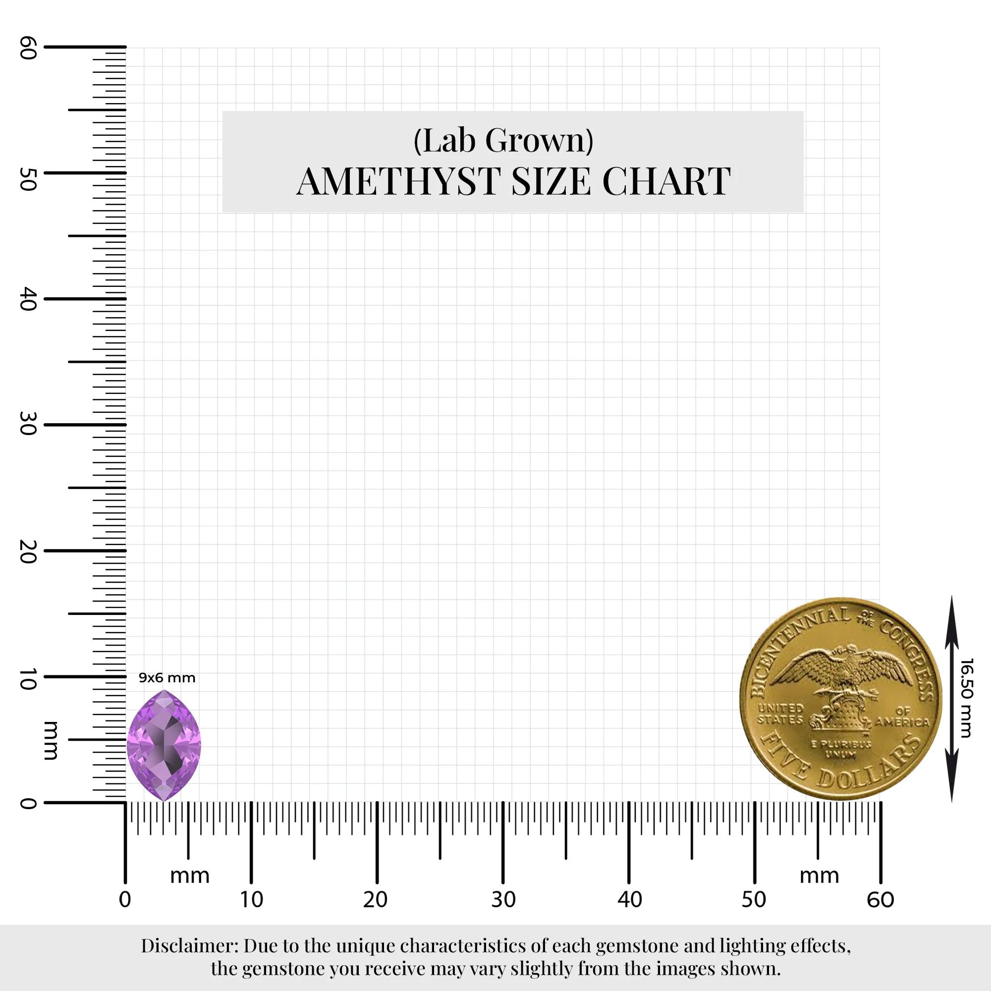 amethyst stackable bezel-set ring