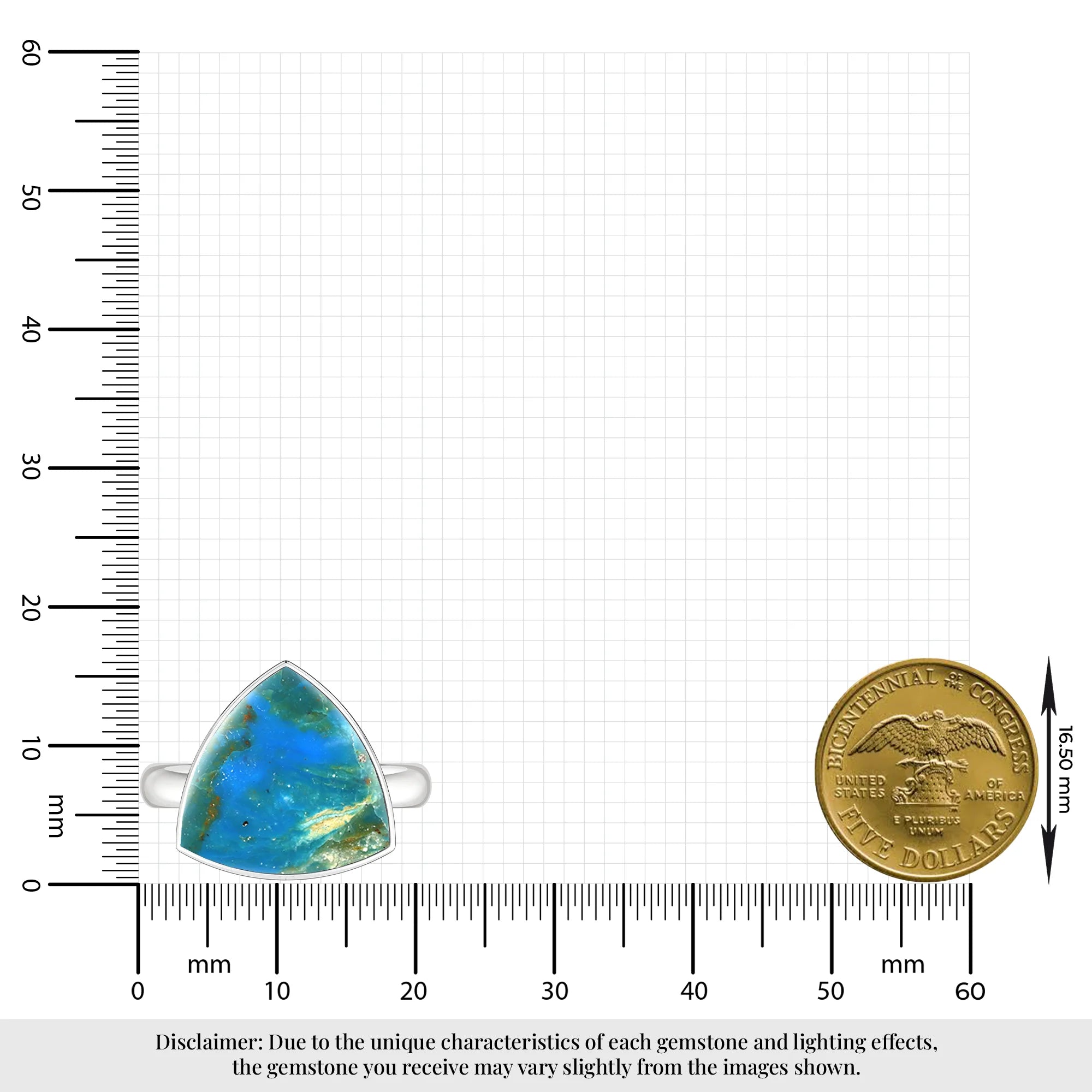 peruvian-opal bezel-set ring