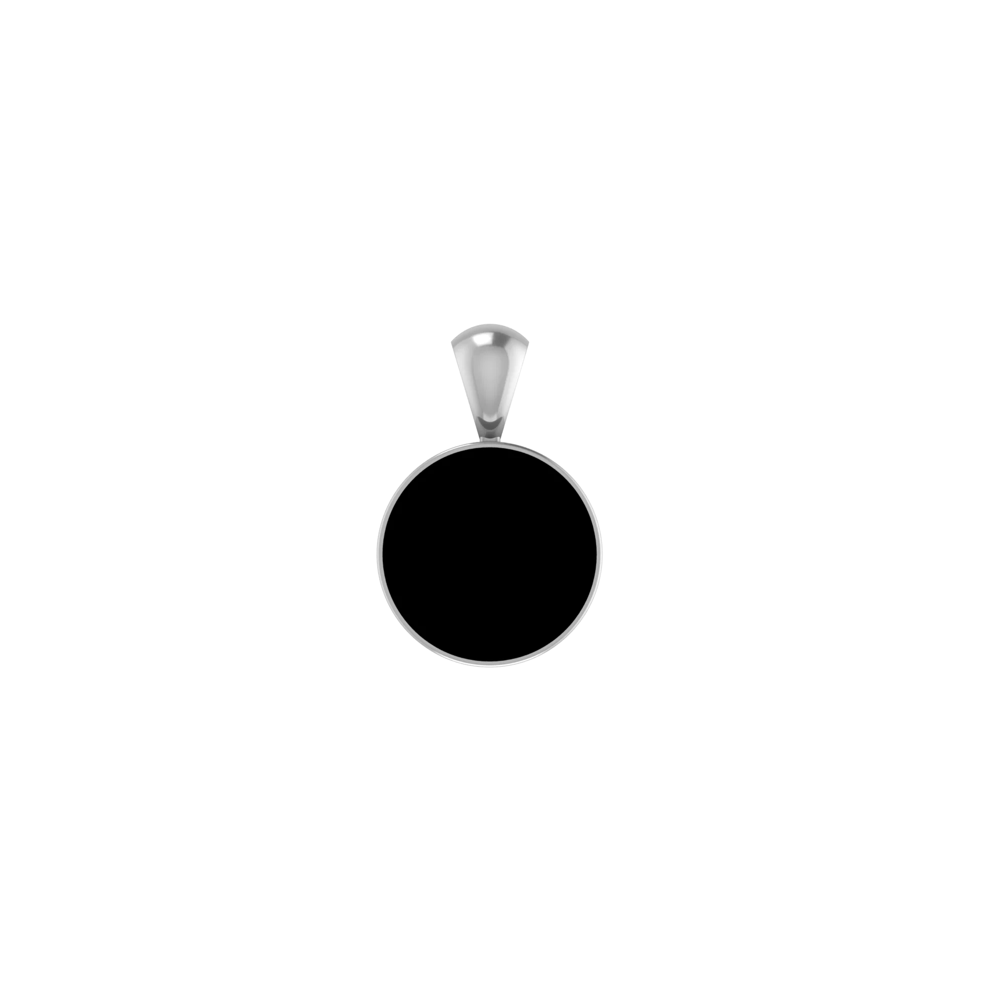 black onyx pendant