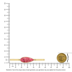 thulite rough bracelet