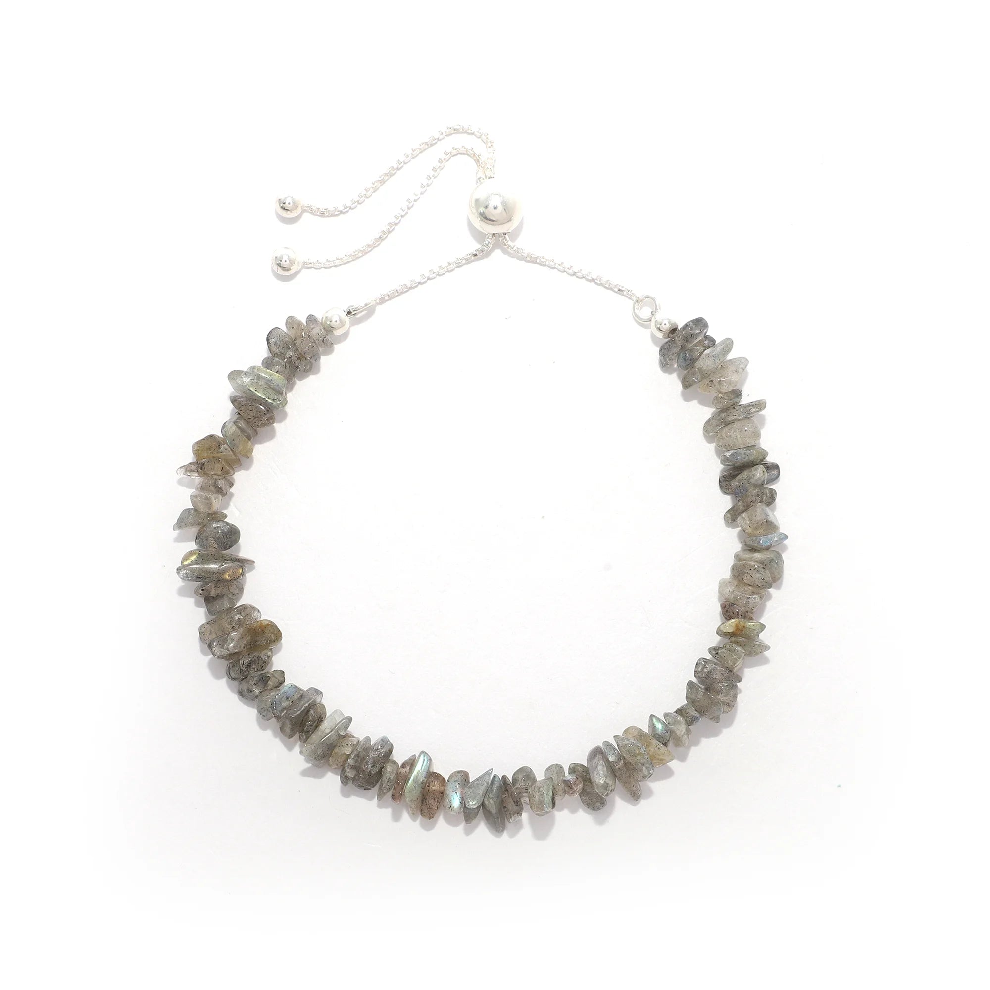 labradorite rough bracelet