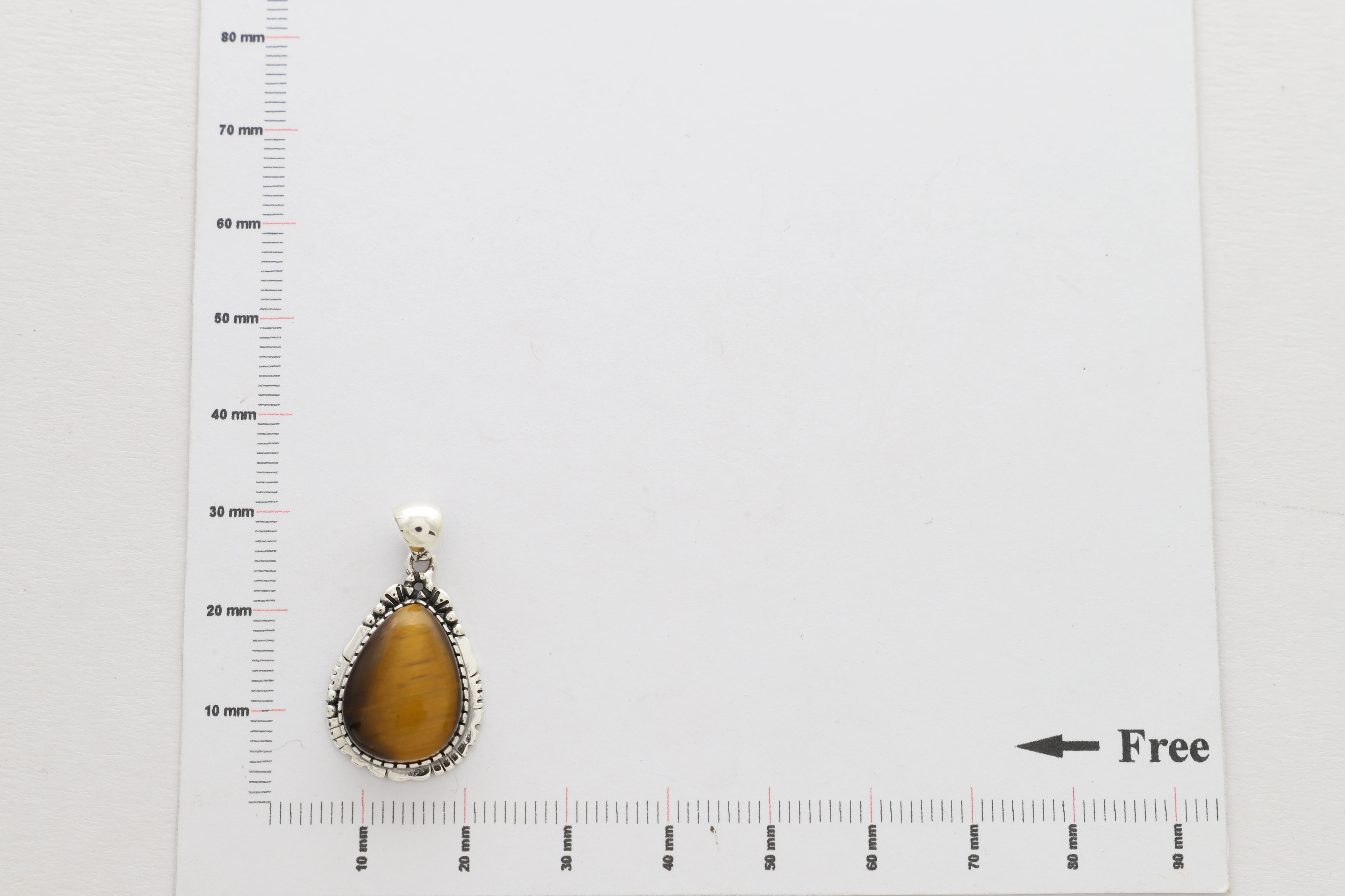 tiger eye pendant