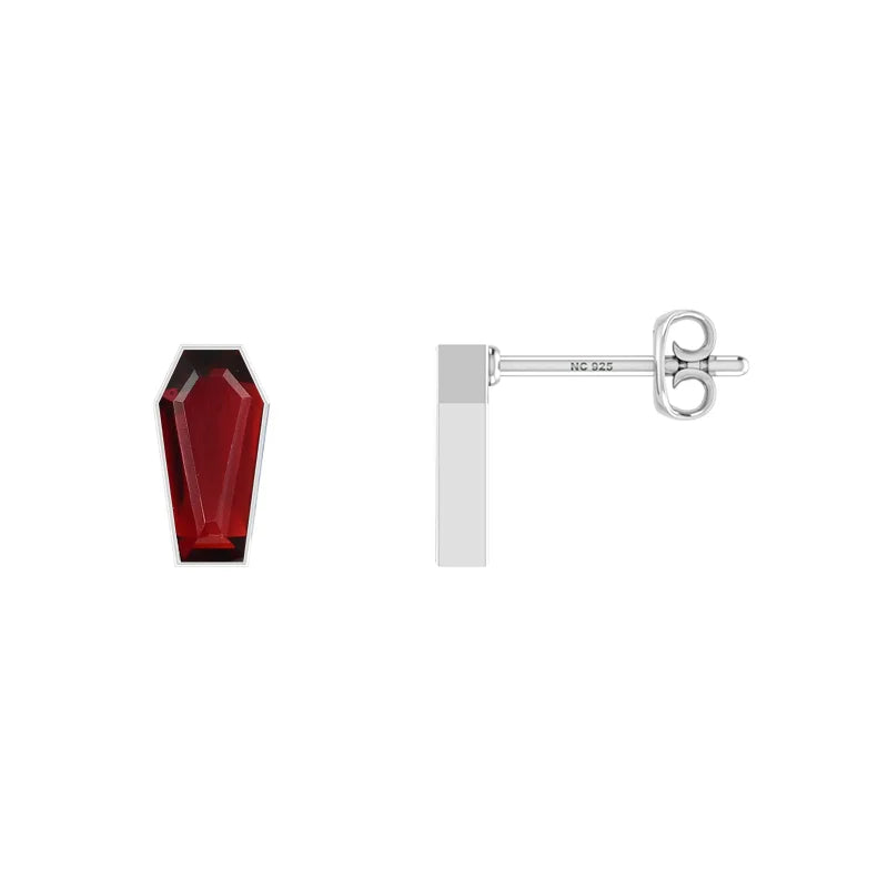 garnet earrings 