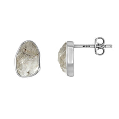 petroleum quartz earrings 