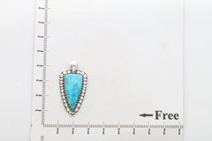 compressed-turquoise-blue pendant