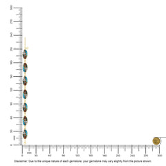 spiny oyster turquoise chain bracelet