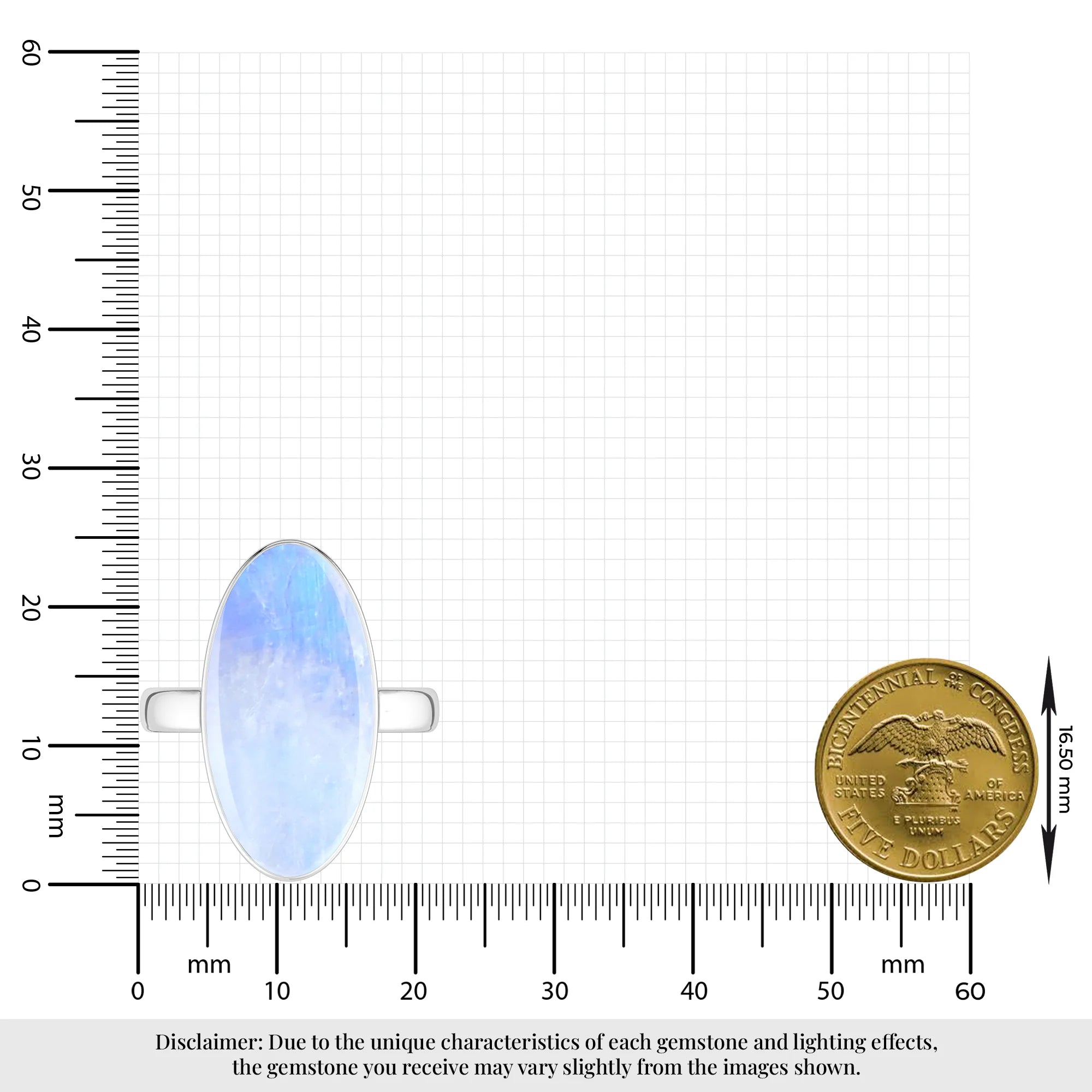 purple-moonstone bezel-set ring