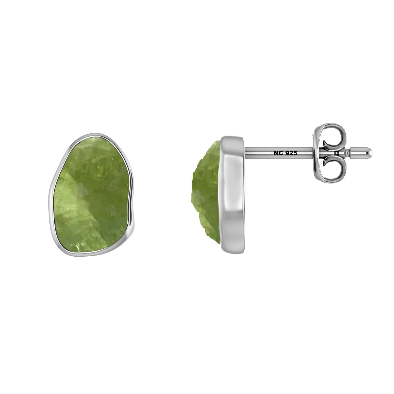 green apatite earrings 