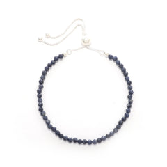 blue sapphire cut bracelet