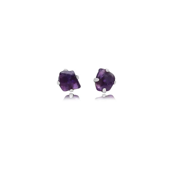 birthstone cut earrings